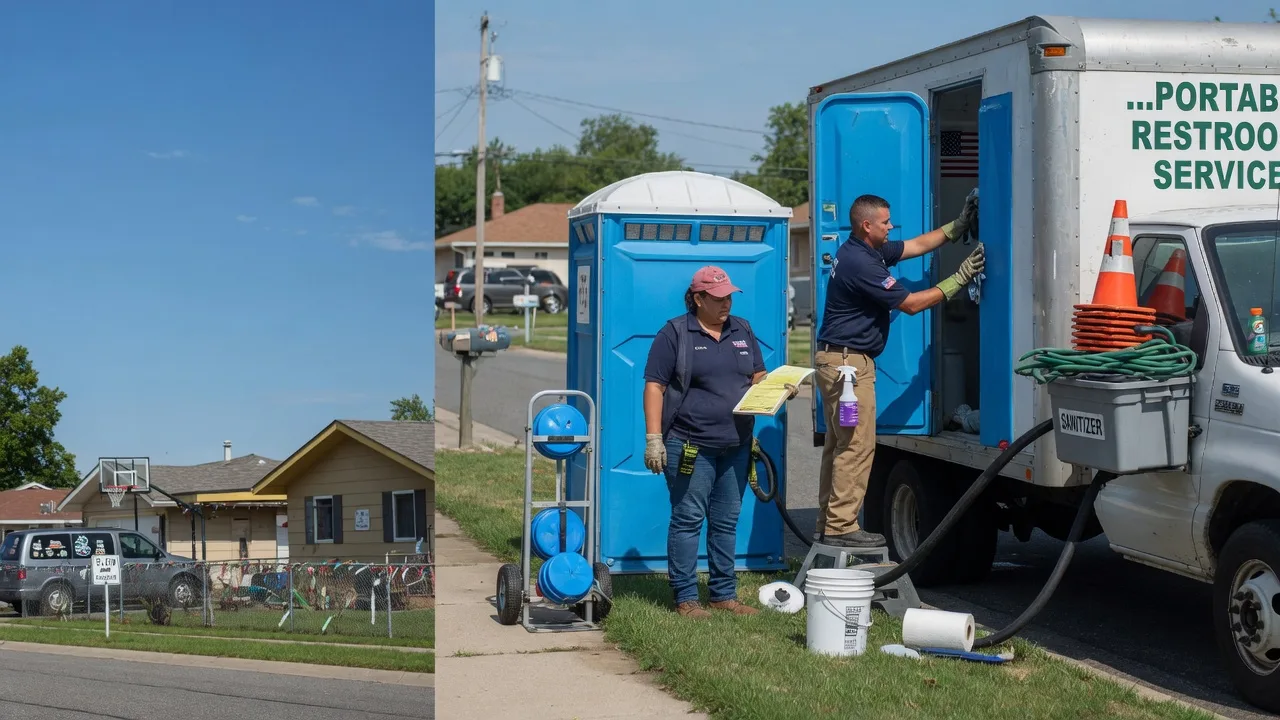Portable Toilet Rental in Odell, IL near me